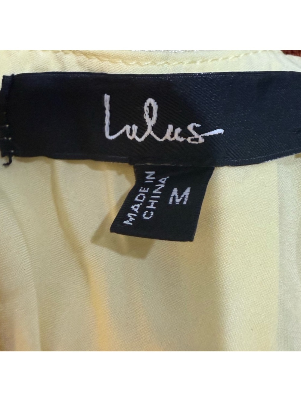 Elegant Pale Yellow Midi Dress with Spaghetti Straps - Picture 8 of 8